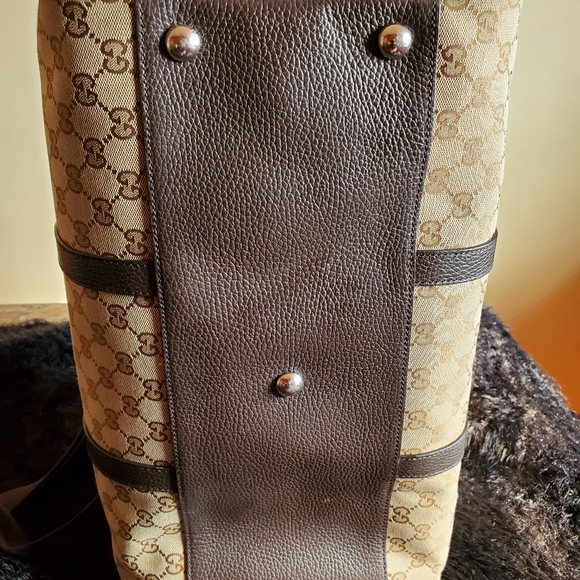 Gucci Monogram Boston Duffel Bag👜 - Picture 7 of 16